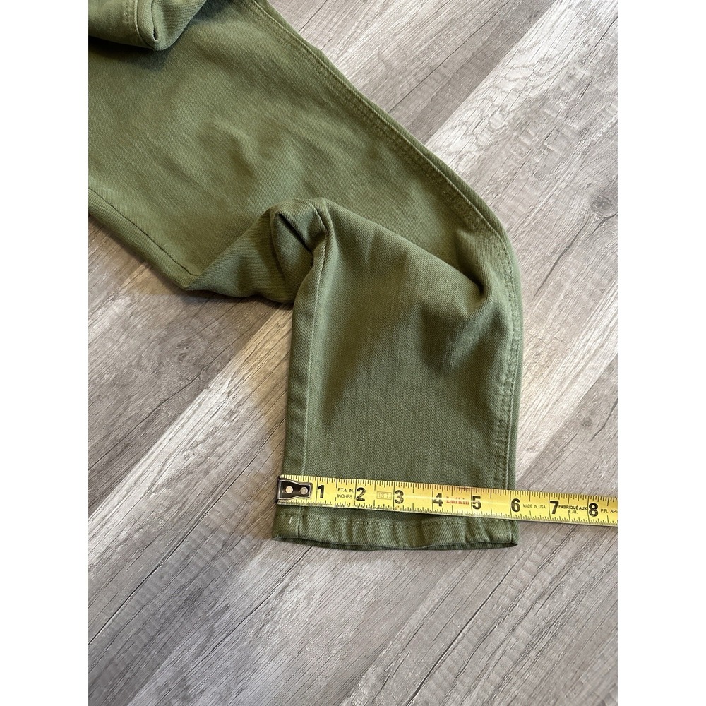 Judy Blue Womens Noel Drawstring Army Green Olive Green Pants Size 5/27 **FLAW** - Picture 16 of 16